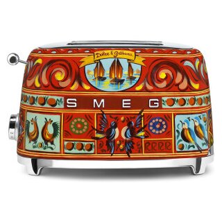 Smeg TSF01DGEU  2-Scheiben-Toaster Dolce & Gabbana